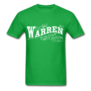 Warren County Ornate T-Shirt - bright green