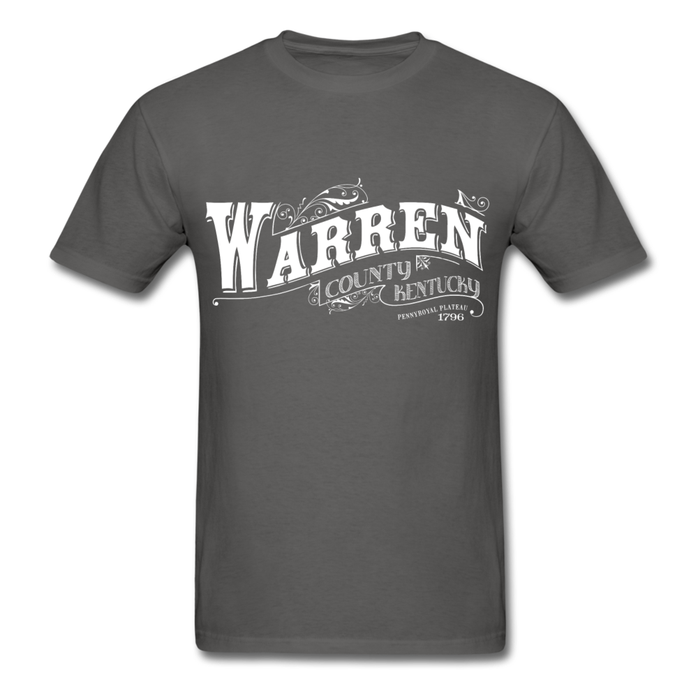 Warren County Ornate T-Shirt - charcoal