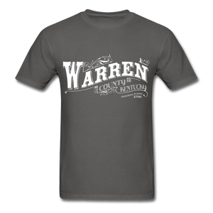 Warren County Ornate T-Shirt - charcoal