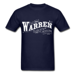 Warren County Ornate T-Shirt - navy