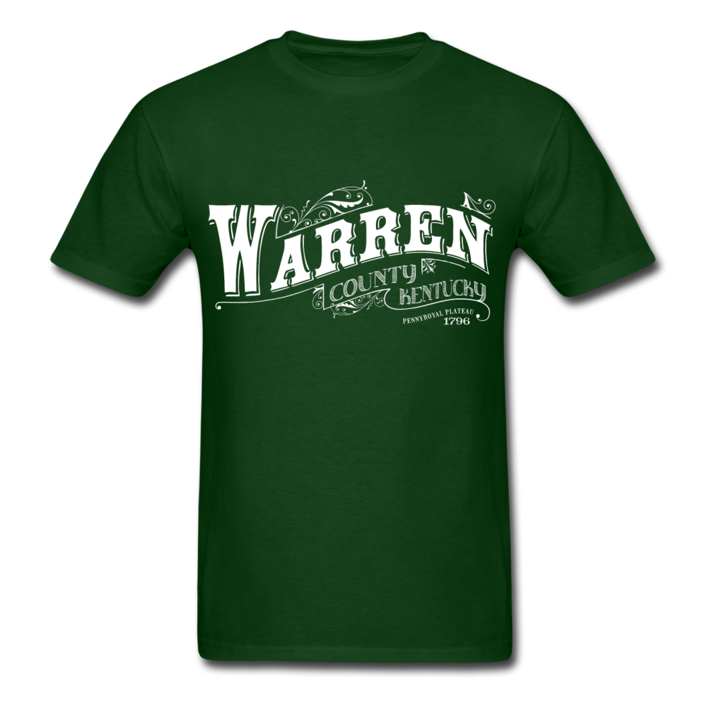 Warren County Ornate T-Shirt - forest green