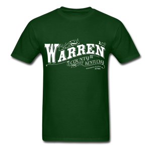 Warren County Ornate T-Shirt - forest green