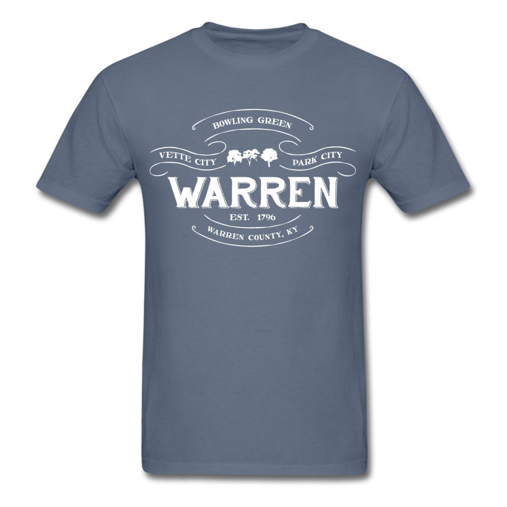 Warren County Vintage Banner T-Shirt - denim
