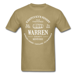 Warren County Vintage KY's Finest T-Shirt - khaki