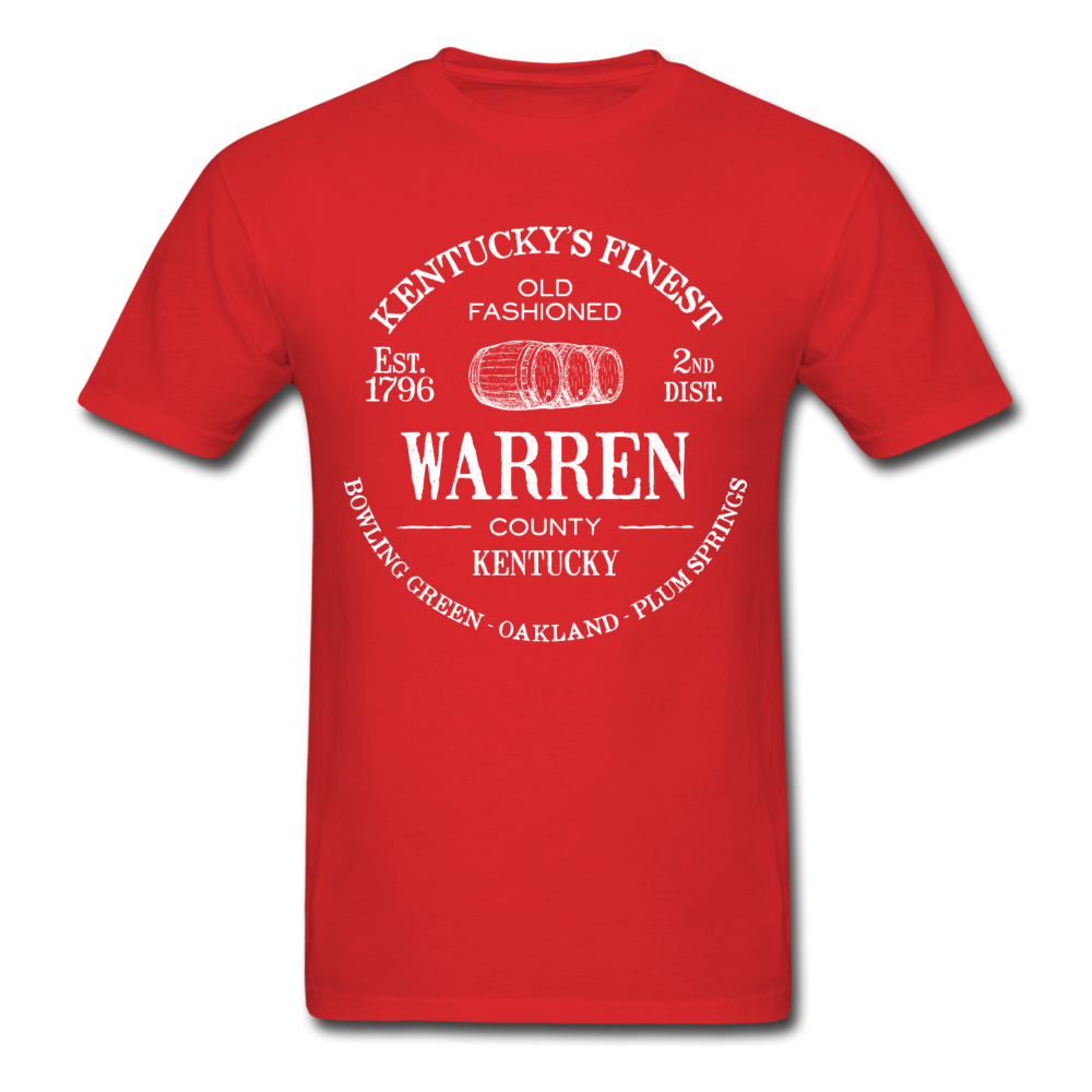 Warren County Vintage KY's Finest T-Shirt - red