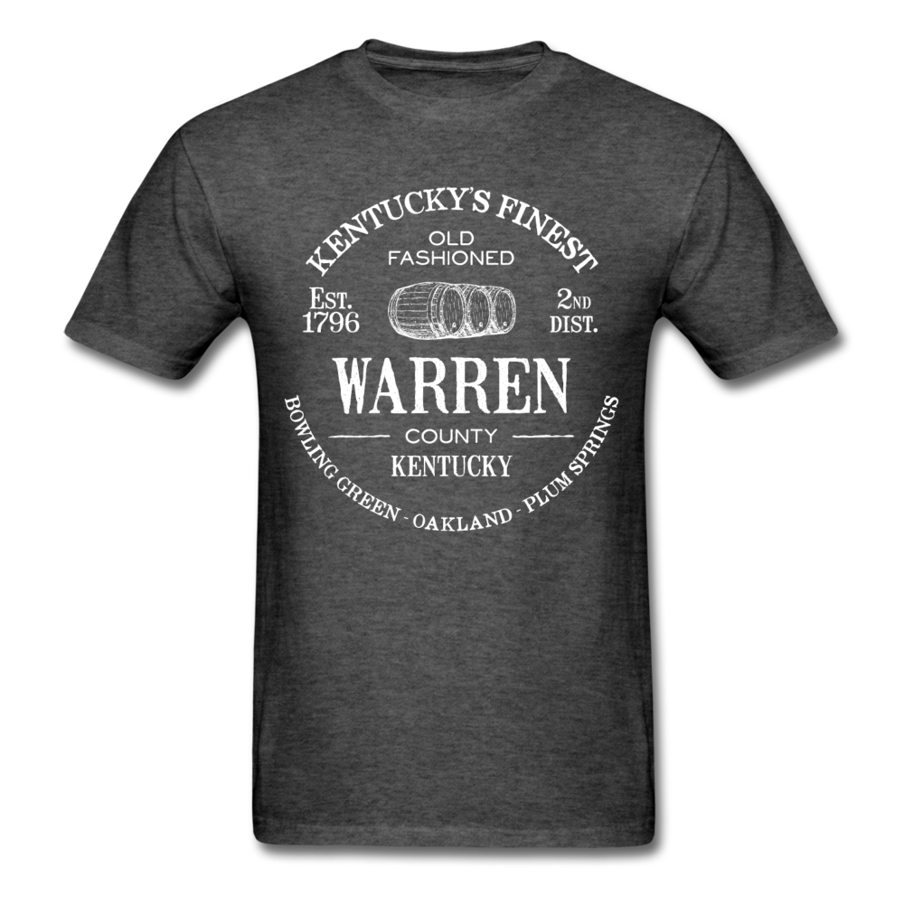 Warren County Vintage KY's Finest T-Shirt - heather black