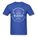 Warren County Vintage KY's Finest T-Shirt - royal blue