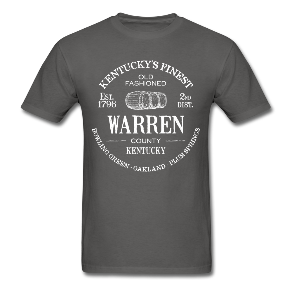 Warren County Vintage KY's Finest T-Shirt - charcoal