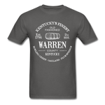 Warren County Vintage KY's Finest T-Shirt - charcoal