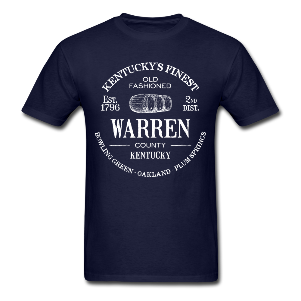 Warren County Vintage KY's Finest T-Shirt - navy