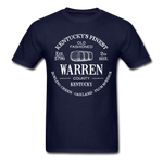 Warren County Vintage KY's Finest T-Shirt - navy