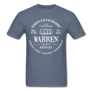 Warren County Vintage KY's Finest T-Shirt - denim