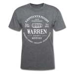 Warren County Vintage KY's Finest T-Shirt - mineral charcoal gray