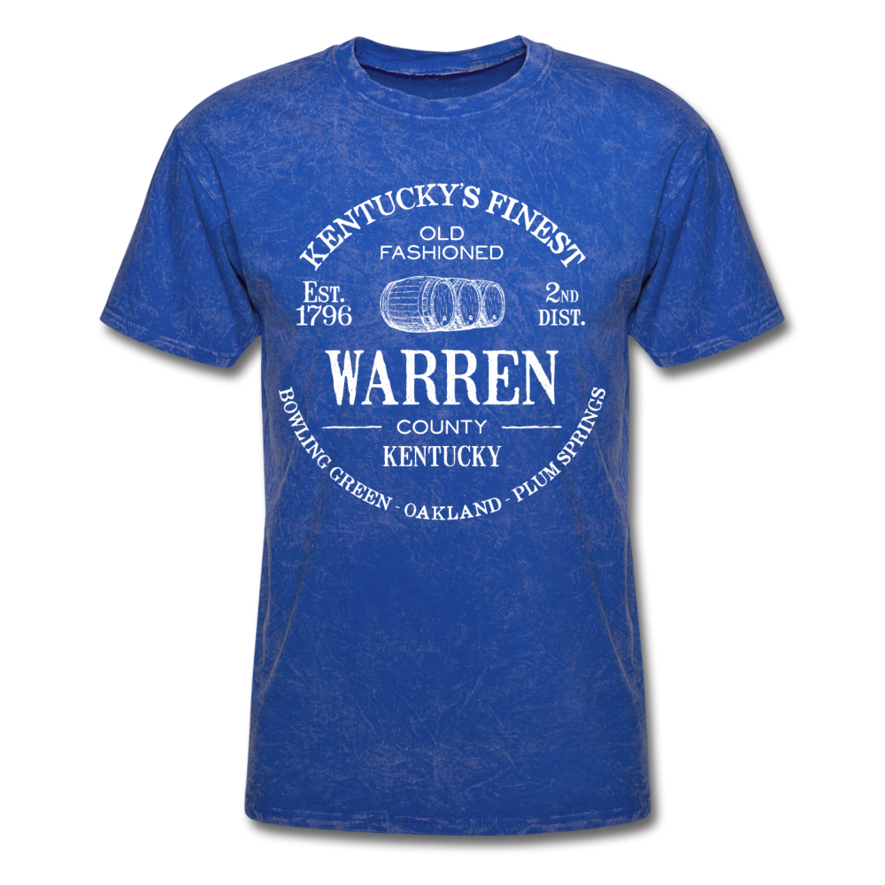 Warren County Vintage KY's Finest T-Shirt - mineral royal