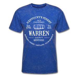 Warren County Vintage KY's Finest T-Shirt - mineral royal