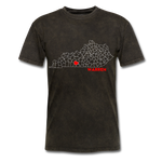 Warren County Map T-Shirt - mineral black