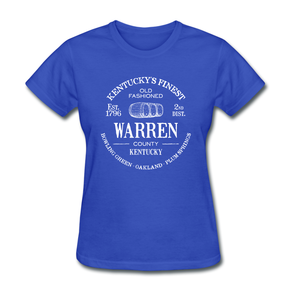 Warren County Vintage KY's Finest Women's T-Shirt - royal blue