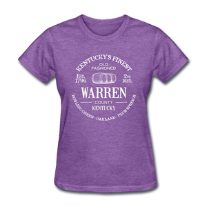 Warren County Vintage KY's Finest Women's T-Shirt - purple heather