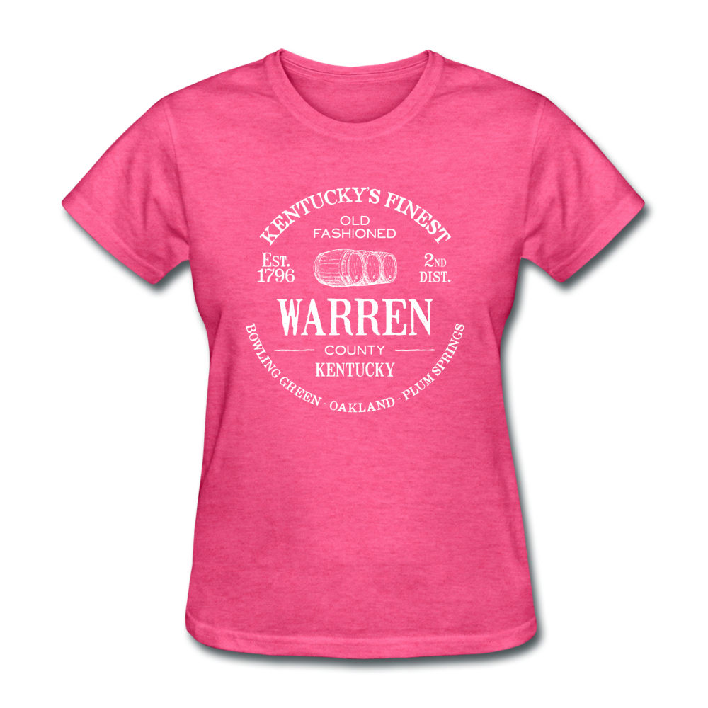 Warren County Vintage KY's Finest Women's T-Shirt - heather pink