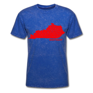 Kentucky County Map T-Shirt - mineral royal