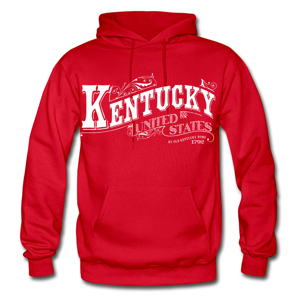 Kentucky Ornate Hoodie - red