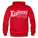 Kentucky Ornate Hoodie - red