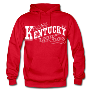 Kentucky Ornate Hoodie - red