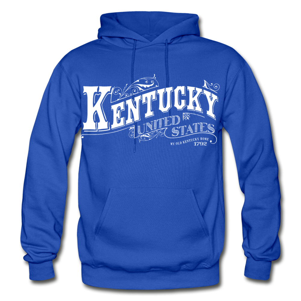 Kentucky Ornate Hoodie - royal blue