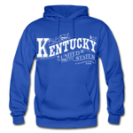 Kentucky Ornate Hoodie - royal blue