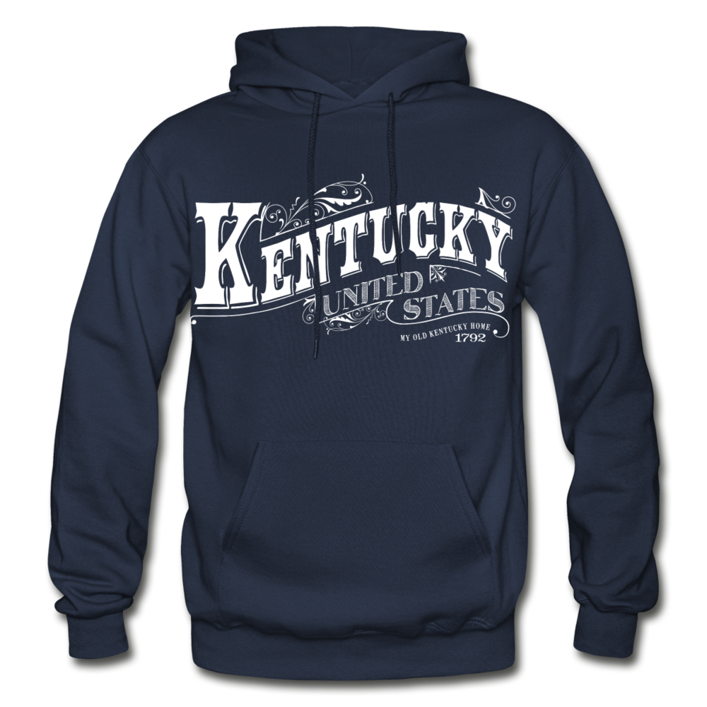 Kentucky Ornate Hoodie - navy