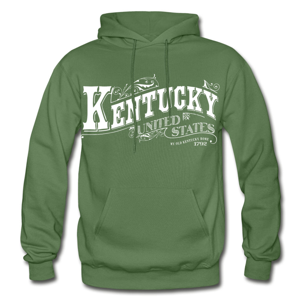 Kentucky Ornate Hoodie - military green