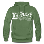 Kentucky Ornate Hoodie - military green