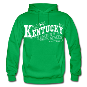 Kentucky Ornate Hoodie - kelly green