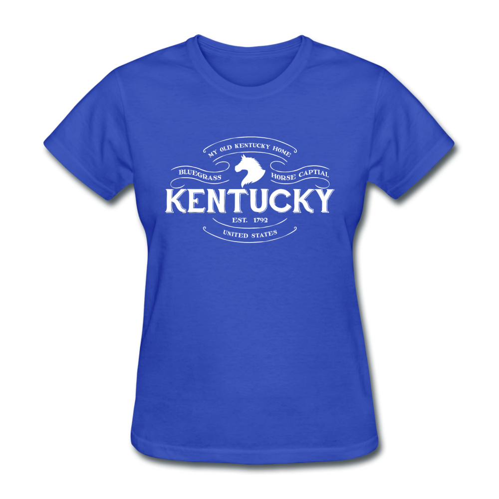 Kentucky Vintage Banner Women's T-Shirt - royal blue