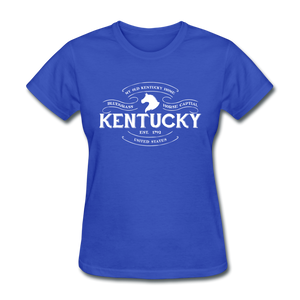 Kentucky Vintage Banner Women's T-Shirt - royal blue