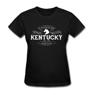 Kentucky Vintage Banner Women's T-Shirt - black