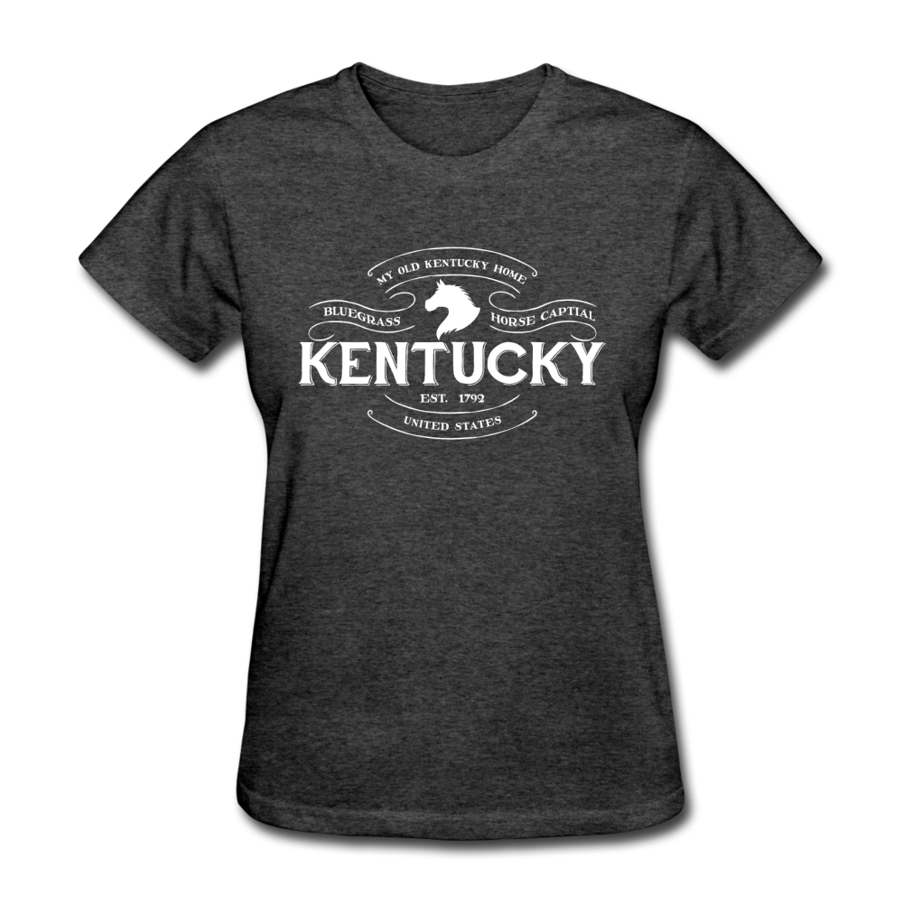 Kentucky Vintage Banner Women's T-Shirt - heather black