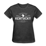 Kentucky Vintage Banner Women's T-Shirt - heather black