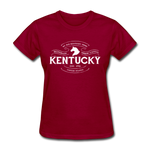 Kentucky Vintage Banner Women's T-Shirt - dark red