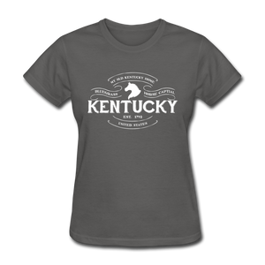 Kentucky Vintage Banner Women's T-Shirt - charcoal