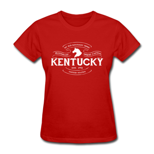 Kentucky Vintage Banner Women's T-Shirt - red