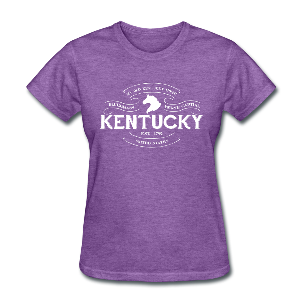 Kentucky Vintage Banner Women's T-Shirt - purple heather