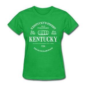 Kentucky Vintage KY's Finest Women's T-Shirt - bright green