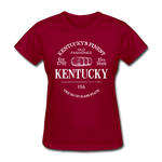 Kentucky Vintage KY's Finest Women's T-Shirt - dark red