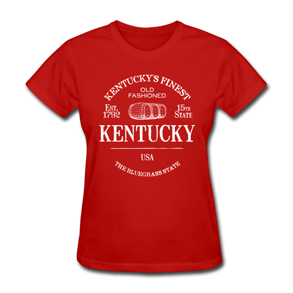 Kentucky Vintage KY's Finest Women's T-Shirt - red