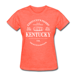 Kentucky Vintage KY's Finest Women's T-Shirt - heather coral