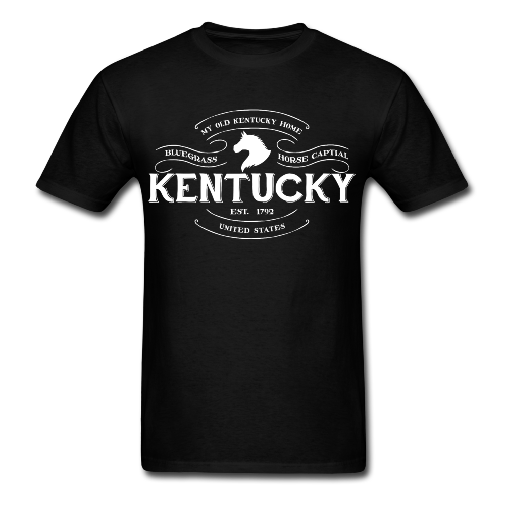 Kentucky Vintage Banner T-Shirt - black