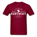 Kentucky Vintage Banner T-Shirt - burgundy