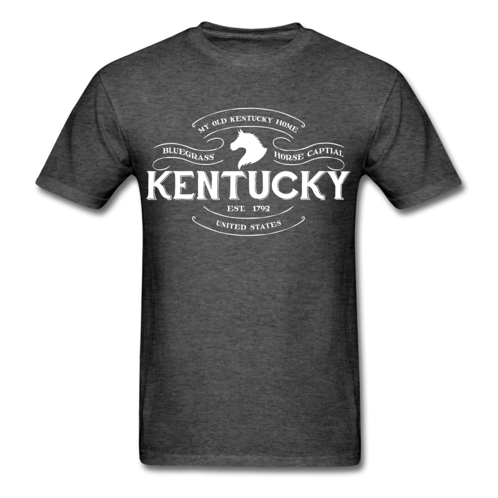 Kentucky Vintage Banner T-Shirt - heather black