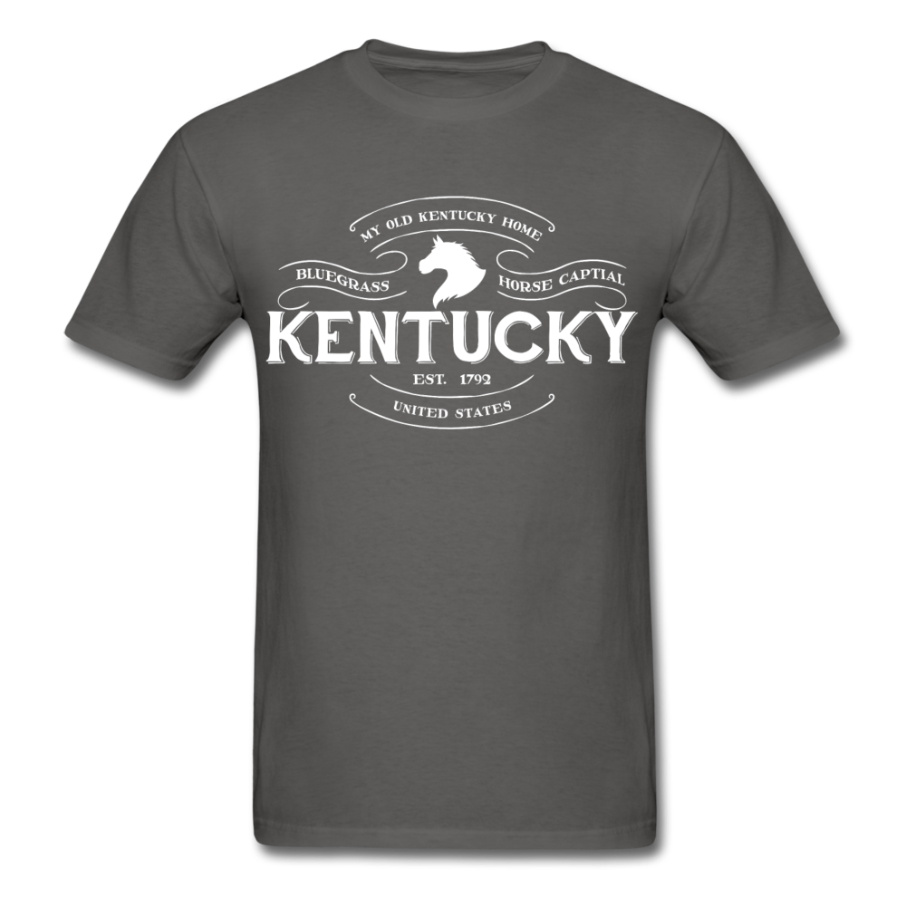 Kentucky Vintage Banner T-Shirt - charcoal